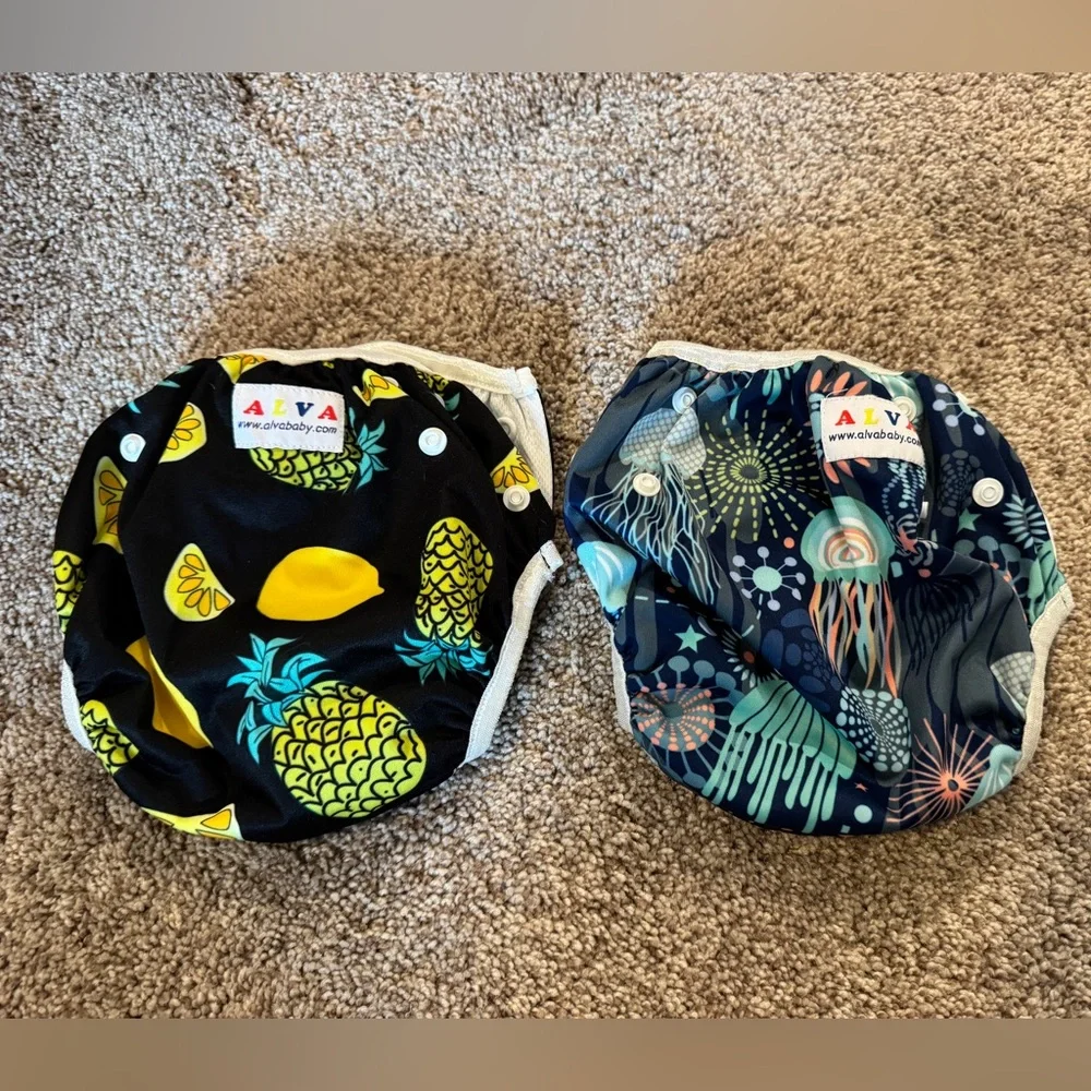 Alvababy swim diapers set of 2